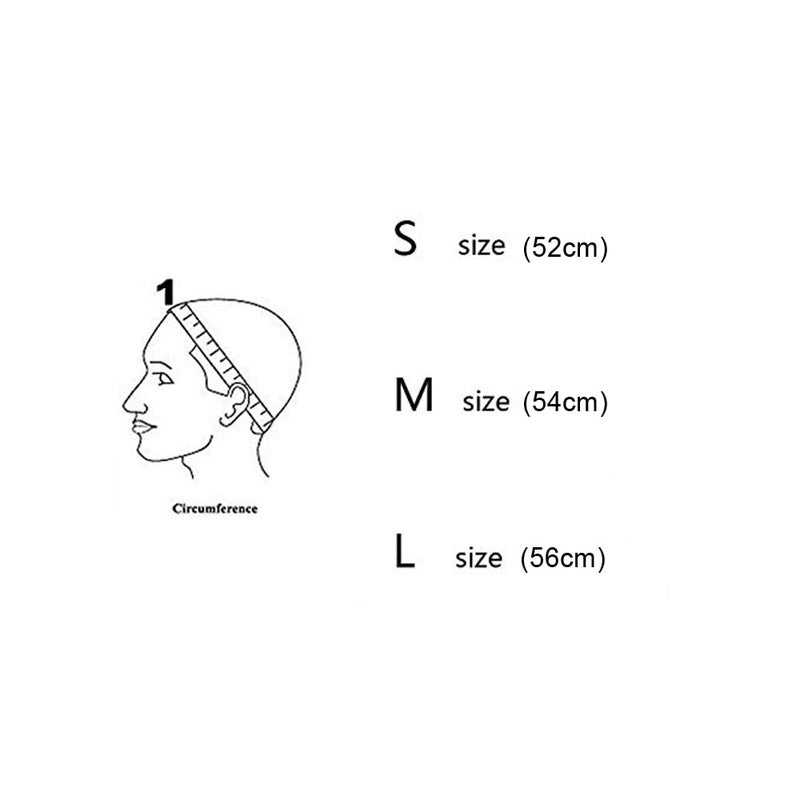 YANTAISIYU Lace Front Wig Cap for Making Wigs with Adjustable Strap Glueless Weaving Wig Caps Swiss Lace Hairnet (Dark Brown S 52 cm) - Image 3